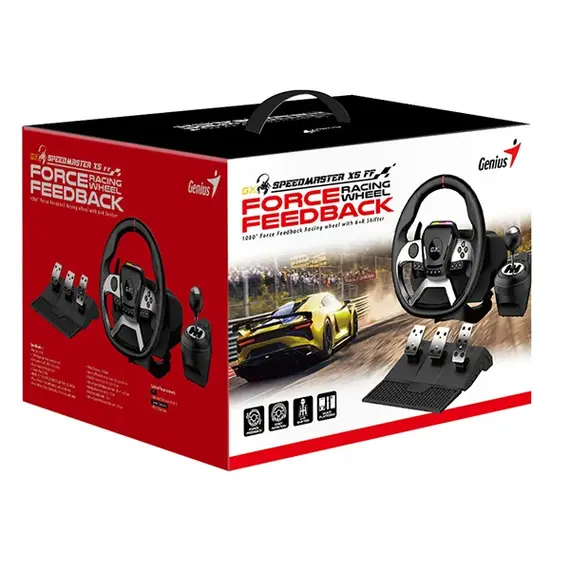 Timon, Pedale Lojera Genius GX Gaming SpeedMaster X5 FF, 5 image