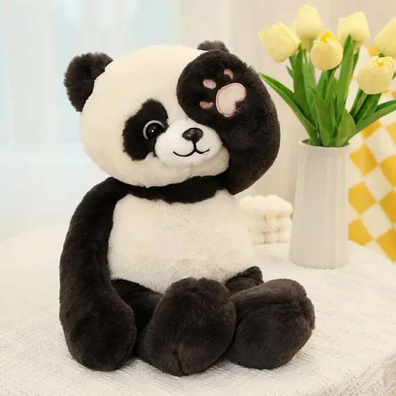 Loder pelushi Panda peekaboo, 2 image