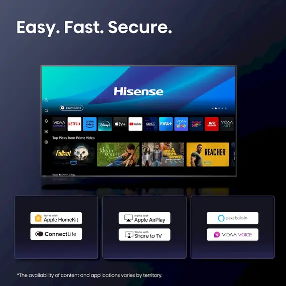 Televizor Hisense 75" 75U7Q ULED Miniled 4K UHD, 14 image