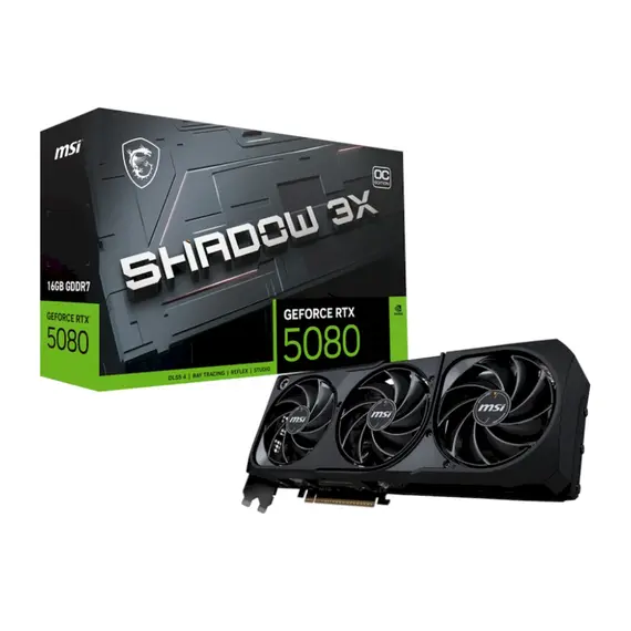 Kartele grafike GeForce RTX 5080 16G Shadow 3X OC