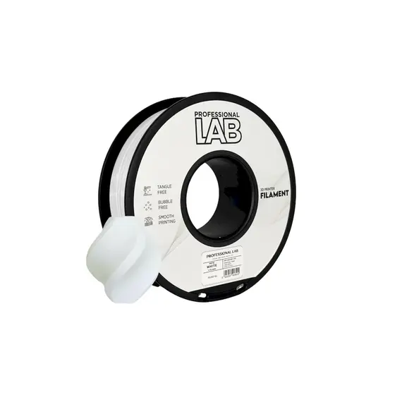 Fije Plastike Profesional LAB per Printer 3D 1Kg PETG, bardhe