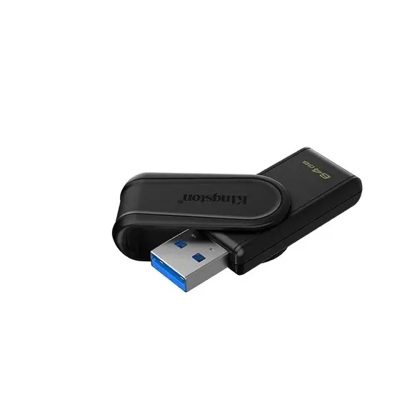 USB Kingston 64GB DATATRAVELER EXODIA 3.2 BK/T, 2 image