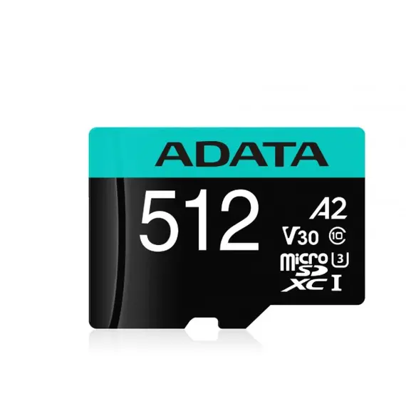 Micro SD ADATA 512GB AUSDX512GUI3V30SA2-RA1