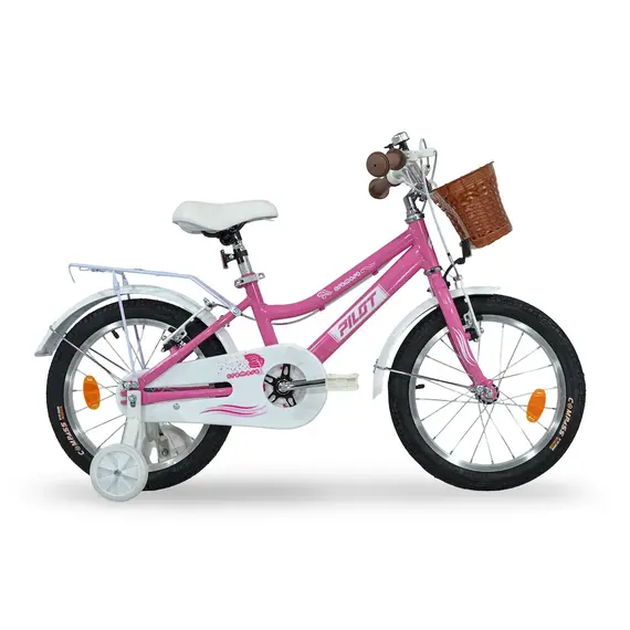 Biçiklete per fëmije 16" Kids Bike, Cremose Pink
