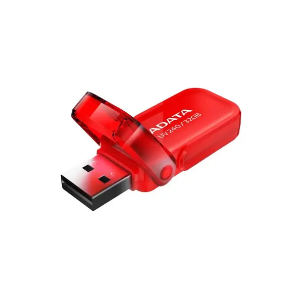 USB 32GB ADATA AUV240-32G-RRD, kuqe, 2 image