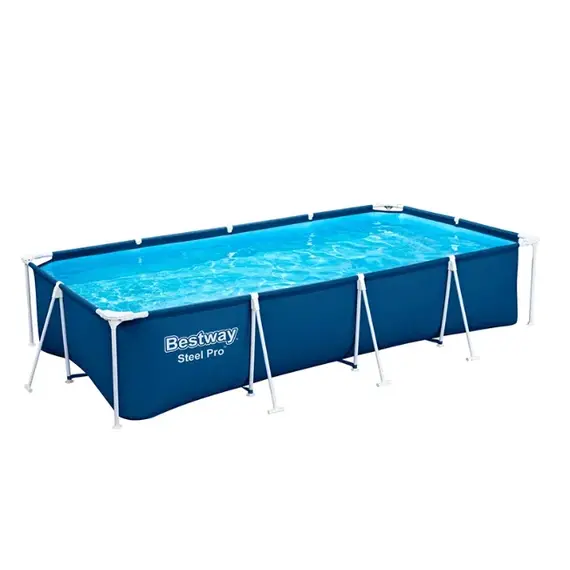 Pishine Steel Pro 400x2.11x81cm (Set pompe+filter), Bestway