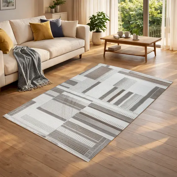 Tepih 80X150 Krem, Kafe, New Butik  GO-BT512