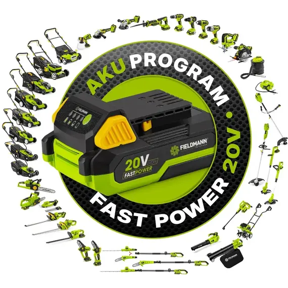 Kositëse bari me bateri 20V, 33cm, Fieldmann, 8 image