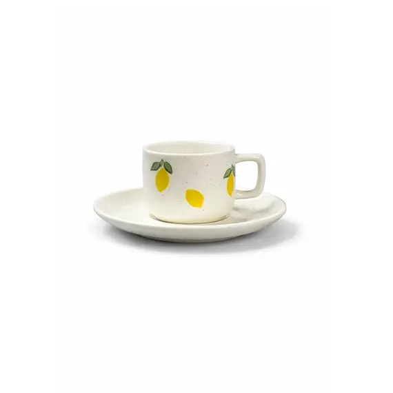 Filxhan per kafe set 6 cope, Ngjyra: Verdhë