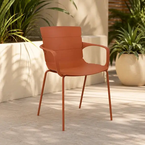 Karrige kopshti, F895, terracotta 9168