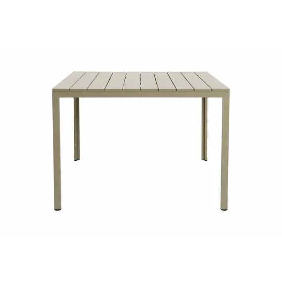 Tavoline kopshti, 90x90cm, T-2 Steel frame, bezhe 9612, 2 image