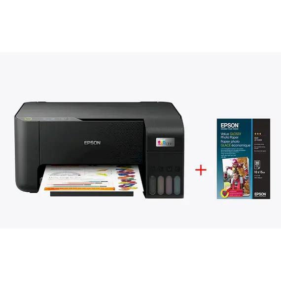 Printer Multifunksional Epson L3230 ink 103+Leter Per Printer S400037 10X15Cm Glossy