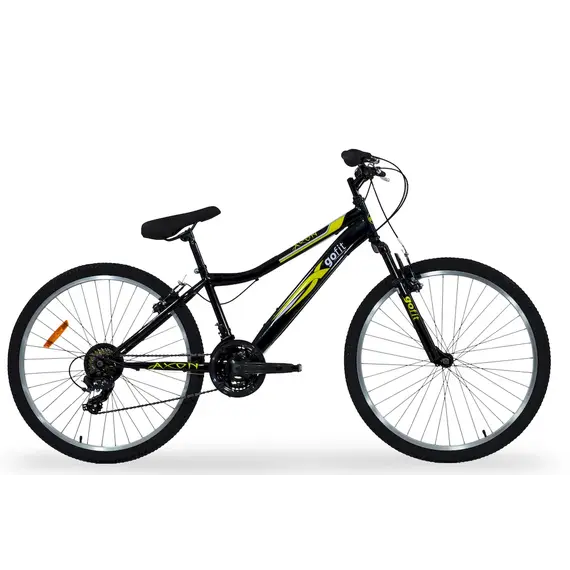 Biçiklete 26" MTB Axon Black Steel