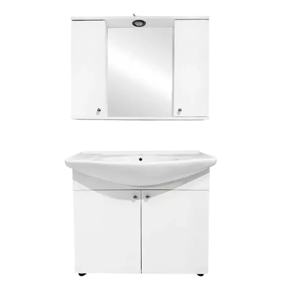 Dollap Albury, 100cm, bardhe, 2 image