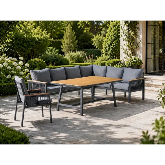 Set kopshti Steel, HY-72531,JO1382,kend+tavoline+karrige, hiri mbyllur