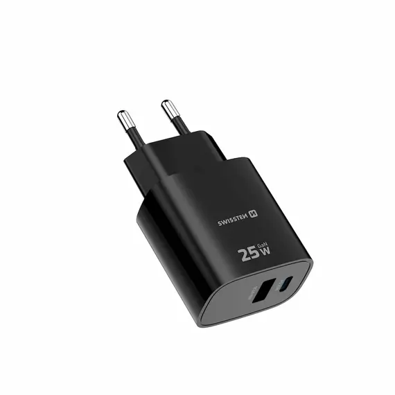 Mbushes Swissten Edge Gan 25W  1 x USB-C 22071714, zeze, 2 image