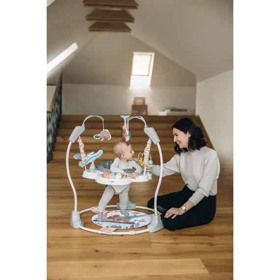 Rreth kërcyese për bebe, shumengjyresh, 2 image