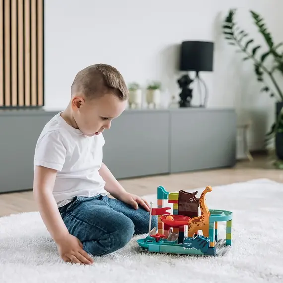 Loder edukative, blloqe ndertimi Creative Set, 62 pjese, 9 image