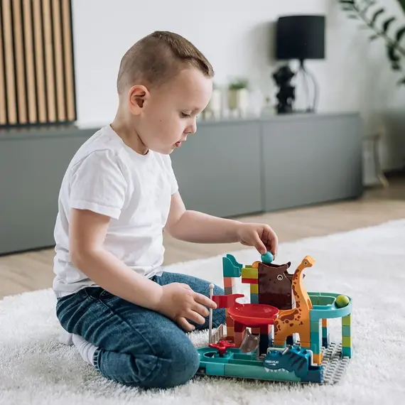 Loder edukative, blloqe ndertimi Creative Set, 62 pjese, 14 image