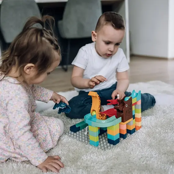 Loder edukative, blloqe ndertimi Creative Set, 62 pjese, 12 image