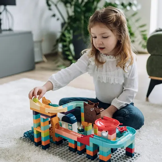 Loder edukative, blloqe ndertimi Big Creative Set, 147 pjese, 5 image