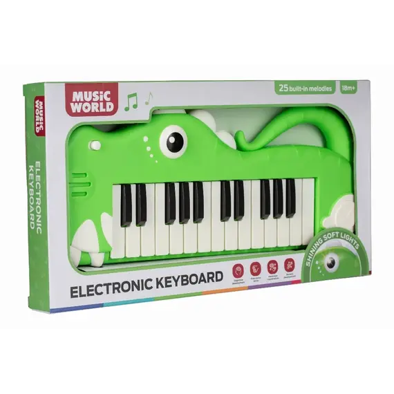 Loder argetimi, piano elektronike Dino, Ngjyra: Gjelbërt hapur, 2 image