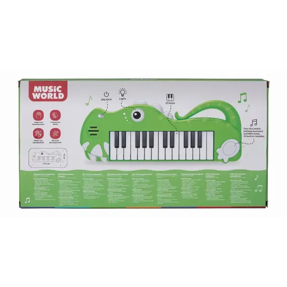 Loder argetimi, piano elektronike Dino, Ngjyra: Gjelbërt hapur, 4 image