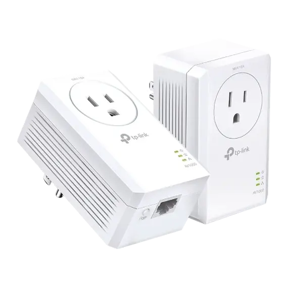 Powerline Tp-Link Passthrough Aadapter Gigabit AV1000