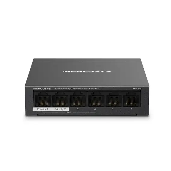 Switch Tp-Link Desktop 6-Port 10/100Mbps With 4-Port PoE+