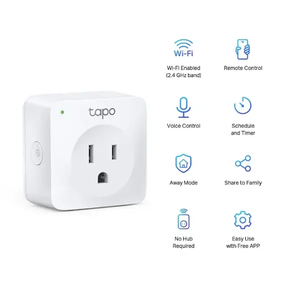 Prize mini Smart Tp-Link Socket  P100-1, 2 image