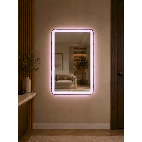 Pasqyre led 60x80cm me 3 ngjyra ndriçimi, 2 image