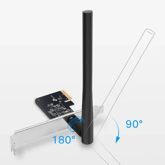 Adapter Tp-Link Wireless Dual Band PCI Express AC600, 4 image