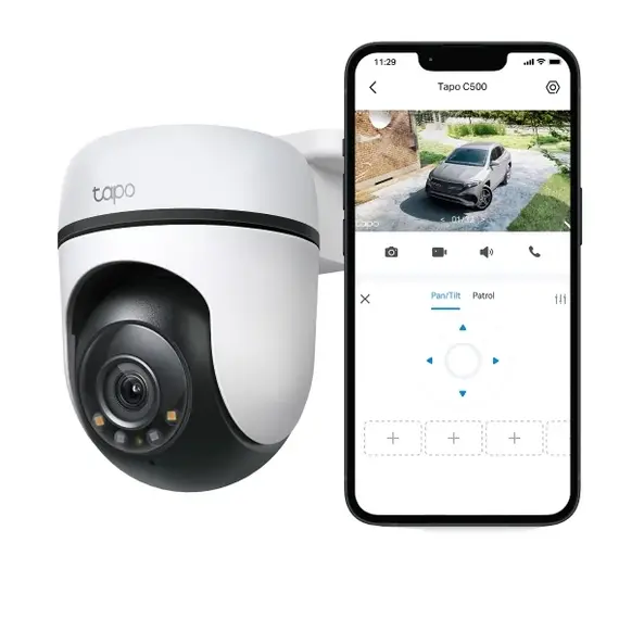 Kamere Tp-Link Wi-Fi Outdoor Pan/Tilt C500, 4 image