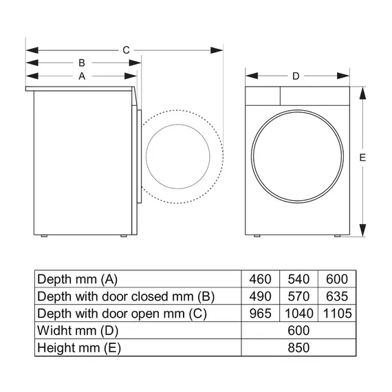Lavatriçe Gorenje WG484A31, 10 image