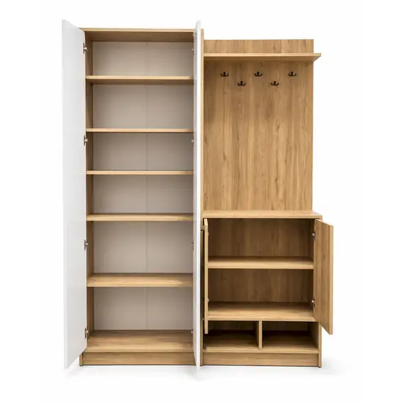 Paradhome Urban Sepet,150x42x206cm, bardhe matt, 3 image