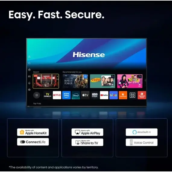 Televizor Hisense 65" 65E7S Hi-QLED 4K UHD 3