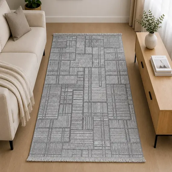 Tepih 80x150 Hiri hapur Lazer GO-LZ846, Madhësia: 80*150, Ngjyra: E përzier