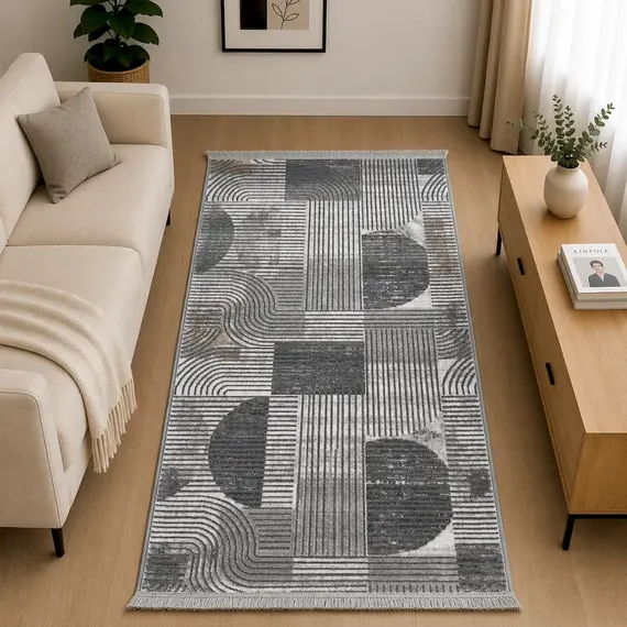 Tepih 80x150 Hiri Vizon Lazer GO-LZ468, Madhësia: 80*150, Ngjyra: E përzier