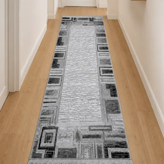 Tepih 80x150 Hiri mbyllur Lazer GO-LZ491, Madhësia: 80*300, Ngjyra: E përzier