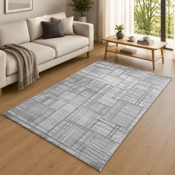 Tepih 120x180 Hiri hapur Lazer GO-LZ846, Madhësia: 200*290, Ngjyra: E përzier