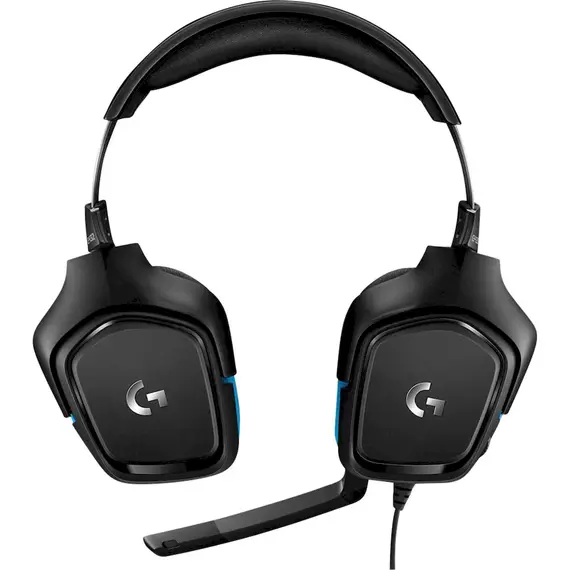 Kufje Gaming Logitech me mikrofon G432, 7.1, zeze, 2 image