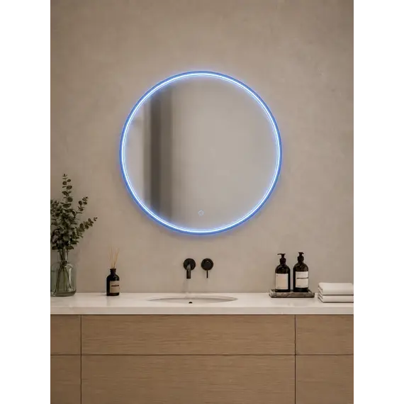 Pasqyre led 70x70cm me 3 ngjyra ndriçimi, 2 image