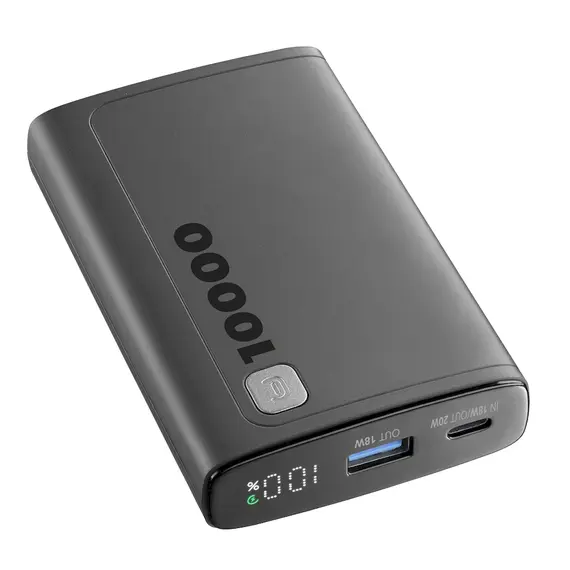 Power bank CellularLine Elite 10000, zeze, 2 image