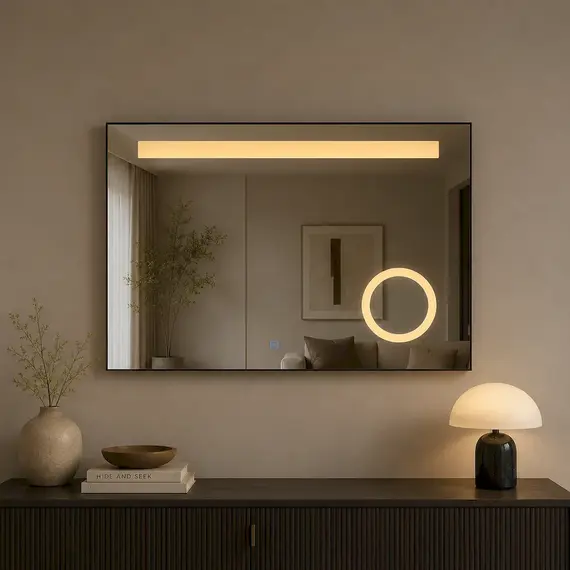 Pasqyre led 60x80cm me 3 ngjyra ndriçimi, 3 image