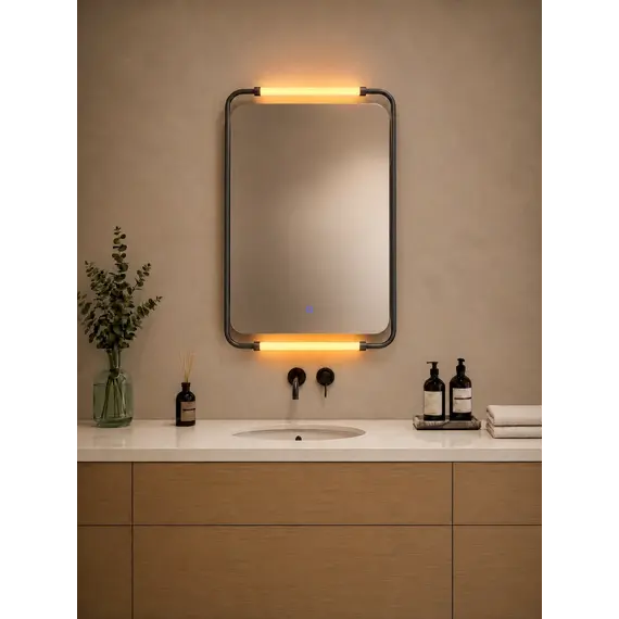 Pasqyre led 60x81.6cm me 3 ngjyra ndriçimi, 3 image