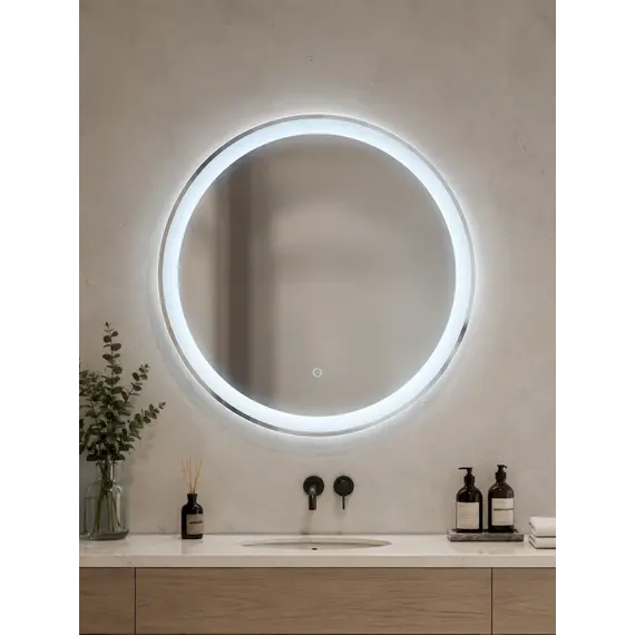 Pasqyre led 70x70cm me 3 ngjyra ndriçimi, 3 image