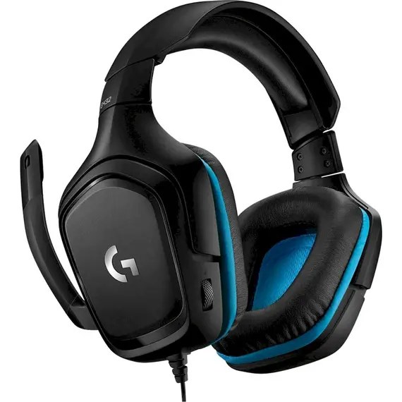 Kufje Gaming Logitech me mikrofon G432, 7.1, zeze, 3 image