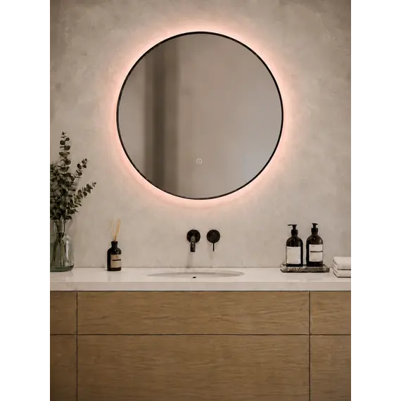 Pasqyre led 70x70cm me 3 ngjyra ndriçimi, 3 image