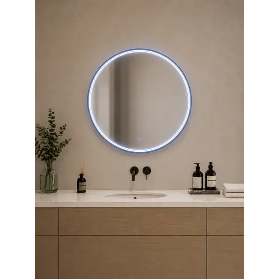 Pasqyre led 70x70cm me 3 ngjyra ndriçimi, 4 image