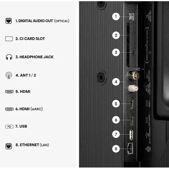 Televizor Hisense 40" 40A5S QLED Full HD, 10 image
